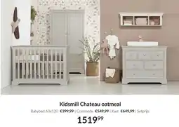 Babypark Kidsmill Chateau oatmeal aanbieding