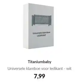 Babypark Titaniumbaby aanbieding