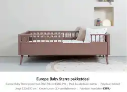 Babypark Europe Baby Sterre pakketdeal aanbieding