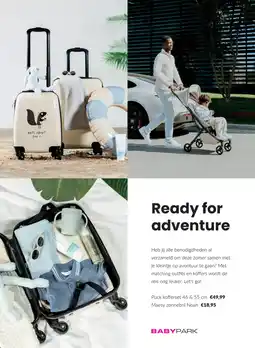 Babypark Puck kofferset aanbieding