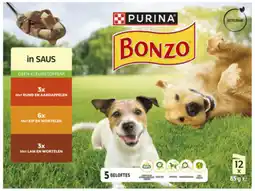 Hoogvliet Bonzo Pouch rund kip lam in saus aanbieding