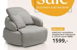Henders & Hazel Hollywood, Homecinema draaifauteuil xl, met relaxsysteem en verstelbare rug aanbieding