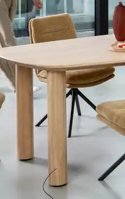 Henders & Hazel Azulo, eetkamertafel 160 x 130 cm - 4-poten aanbieding
