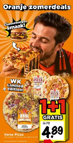 Vomar Voordeelmarkt Verse Pizza aanbieding