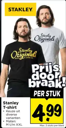 Vomar Voordeelmarkt Stanley T-shirt aanbieding