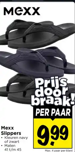Vomar Voordeelmarkt Mexx Slippers aanbieding