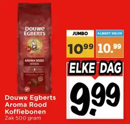 Vomar Voordeelmarkt Douwe Egberts Aroma Rood Koffiebonen aanbieding