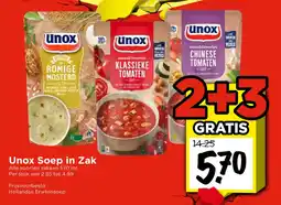 Vomar Voordeelmarkt Unox Soep in Zak aanbieding