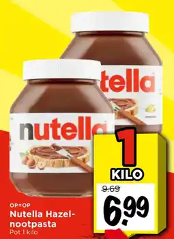 Vomar Voordeelmarkt Nutella Hazel nootpasta aanbieding