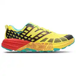 Foot Locker Hoka Speedgoat Sneakers Heren - Geel - Maat 40 - Mesh/Synthetisch aanbieding