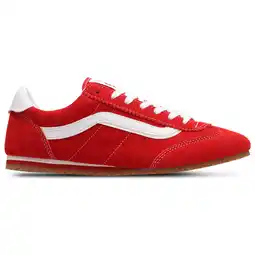 Foot Locker Vans Lowpro Sneakers Dames - Rood - Maat 36 - Canvas aanbieding