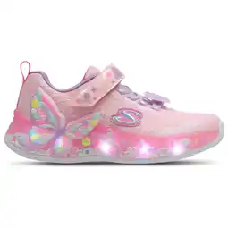 Foot Locker Skechers Butterfly Bliss Peuterschoenen - Roze - Maat 32 - Mesh/Synthetisch aanbieding