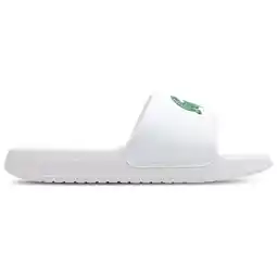 Foot Locker Lacoste Serve Slide 1 Slippers en Sandalen Kinder - Wit - Maat 35.5 - Plastic aanbieding
