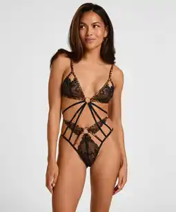 Hunkemoller Hunkemöller Body Tasha Zwart aanbieding