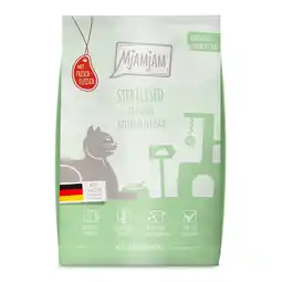 Zooplus 1,5kg MjAMjAM Knapperige Maaltijden Sterilised Gevogelte Kattenvoer droog aanbieding
