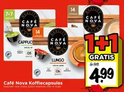 Vomar Voordeelmarkt Café Nova Koffiecapsules aanbieding