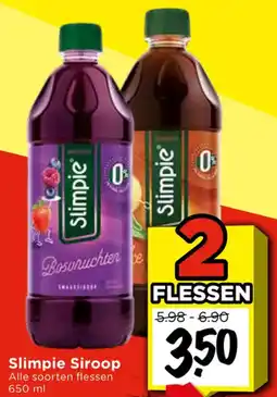 Vomar Voordeelmarkt Slimpie Siroop aanbieding