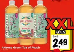 Vomar Voordeelmarkt Arizona Green Tea of Peach aanbieding