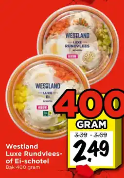 Vomar Voordeelmarkt Westland Luxe Rundvlees of Ei-schotel aanbieding