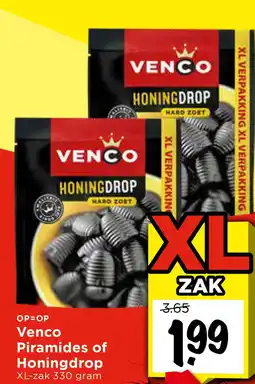 Vomar Voordeelmarkt Venco Piramides of Honingdrop aanbieding