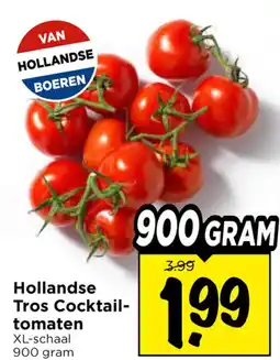 Vomar Voordeelmarkt Hollandse Tros Cocktail tomaten aanbieding