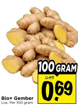 Vomar Voordeelmarkt Bio+ Gember aanbieding