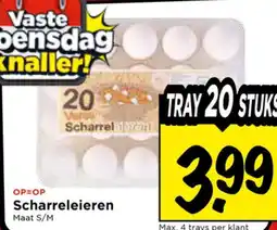 Vomar Voordeelmarkt Scharreleieren aanbieding