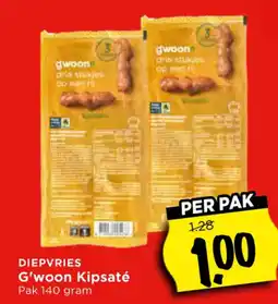 Vomar Voordeelmarkt G'woon Kipsaté aanbieding