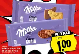 Vomar Voordeelmarkt Milka Choco Cow of Choco Grain aanbieding