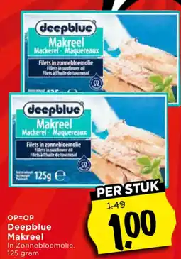 Vomar Voordeelmarkt Deepblue Makreel aanbieding