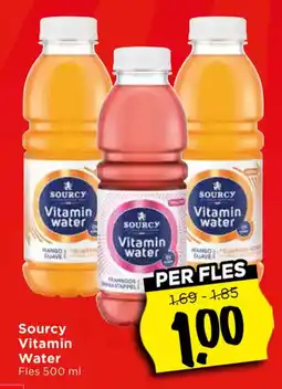 Vomar Voordeelmarkt Sourcy Vitamin Water aanbieding
