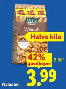 Lidl Alesto walnuts aanbieding