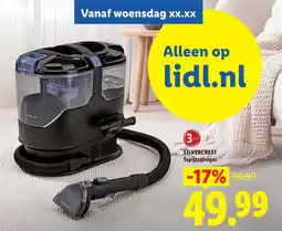 Lidl Silvercrest tapijtreiniger aanbieding
