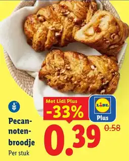 Lidl Pecannoten broodje aanbieding