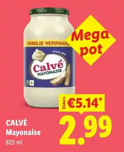 Lidl Calvé mayonaise aanbieding