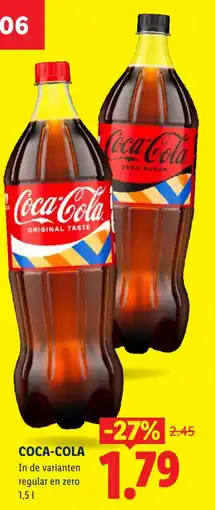 Lidl Coca-cola aanbieding