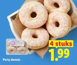 Lidl Party donuts aanbieding