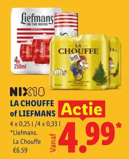 Lidl La chouffe of liefmans aanbieding