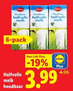 Lidl Houdbare halfvolle melk aanbieding