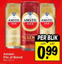 Vomar Voordeelmarkt Amstel Pils of Blond aanbieding