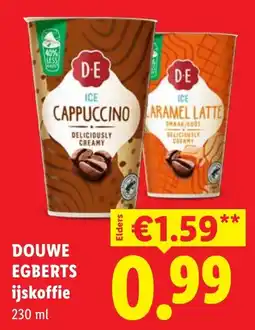 Lidl Douwe egberts ijskoffie aanbieding