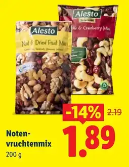 Lidl Alesto noten vruchtenmix aanbieding