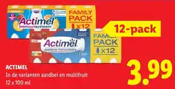 Lidl Actimel aanbieding