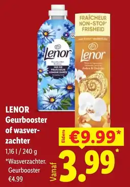 Lidl Lenor geurbooster of wasverzachter aanbieding