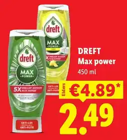 Lidl Dreft max power aanbieding