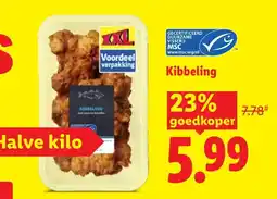 Lidl Kibbeling aanbieding