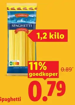 Lidl Combino spaghetti aanbieding