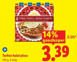 Lidl Turkse halal pizza aanbieding