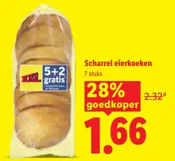 Lidl Scharrel eierkoeken aanbieding