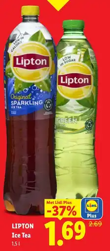 Lidl Lipton ice tea aanbieding
